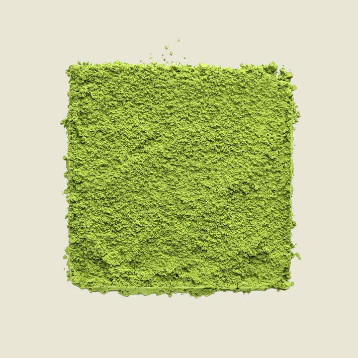 Matcha Ujicha - Noema - Loser Pulvertee von oben fotografiert