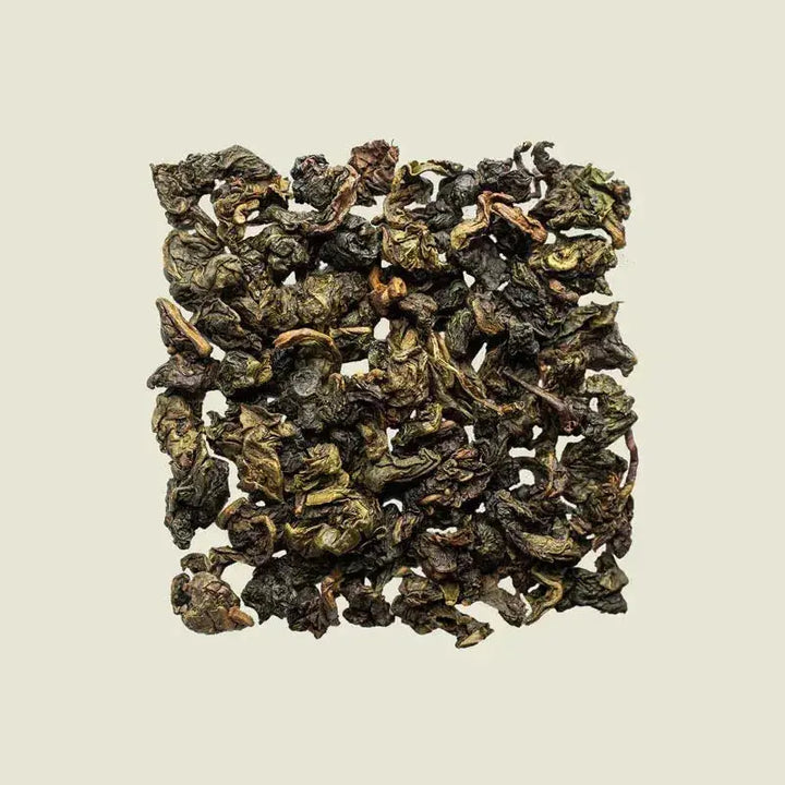 Milky Oolong - Noema - Loser Blatttee von oben fotografiert