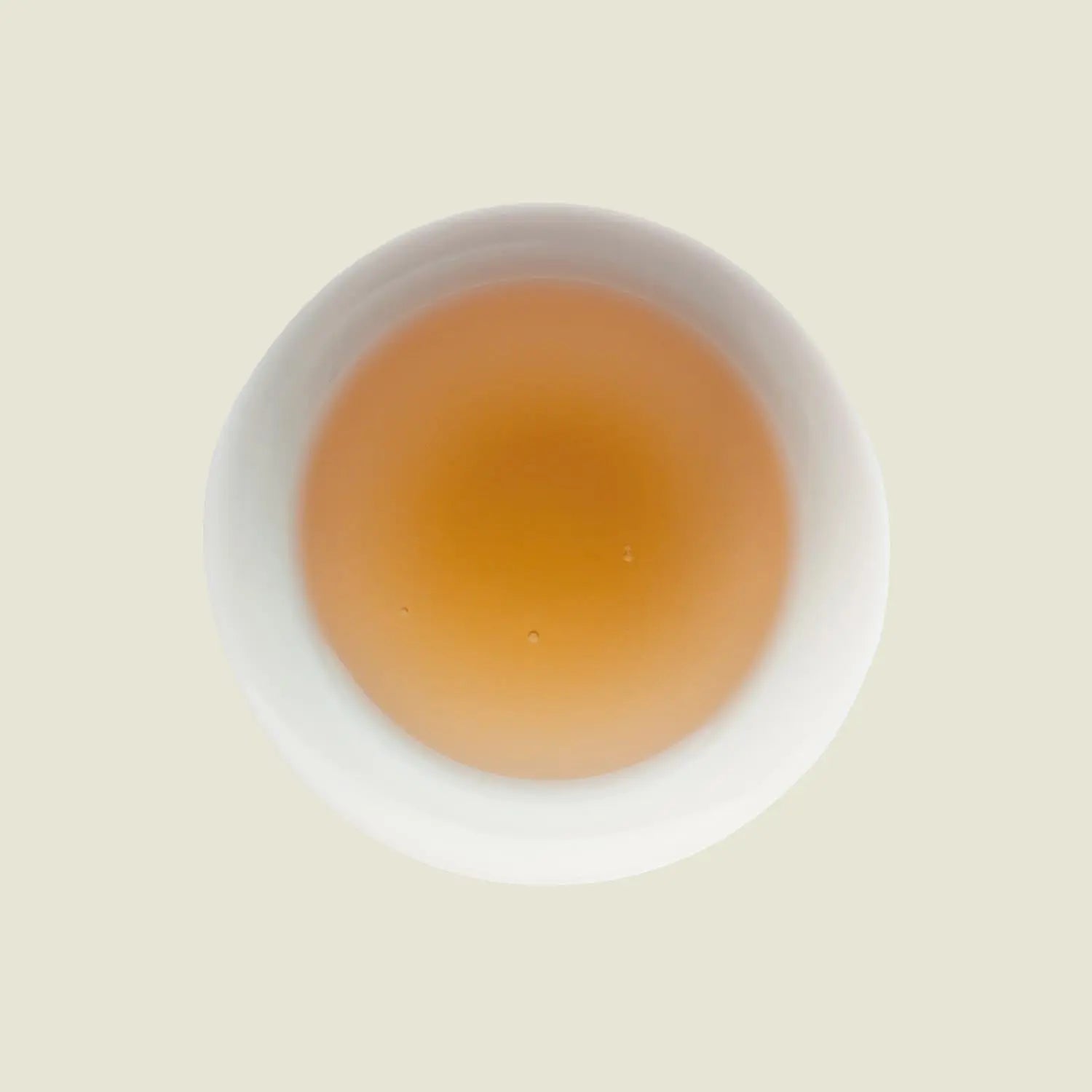 Oriental Beauty - Noema - Tassenfarbe orange von oben fotografiert