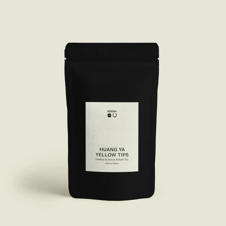 Huang Ya Yellow Tips - Noema - Teeverpackung von vorne fotografiert
